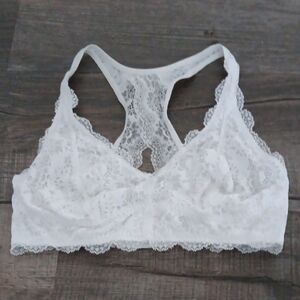 Lace Bralette in White